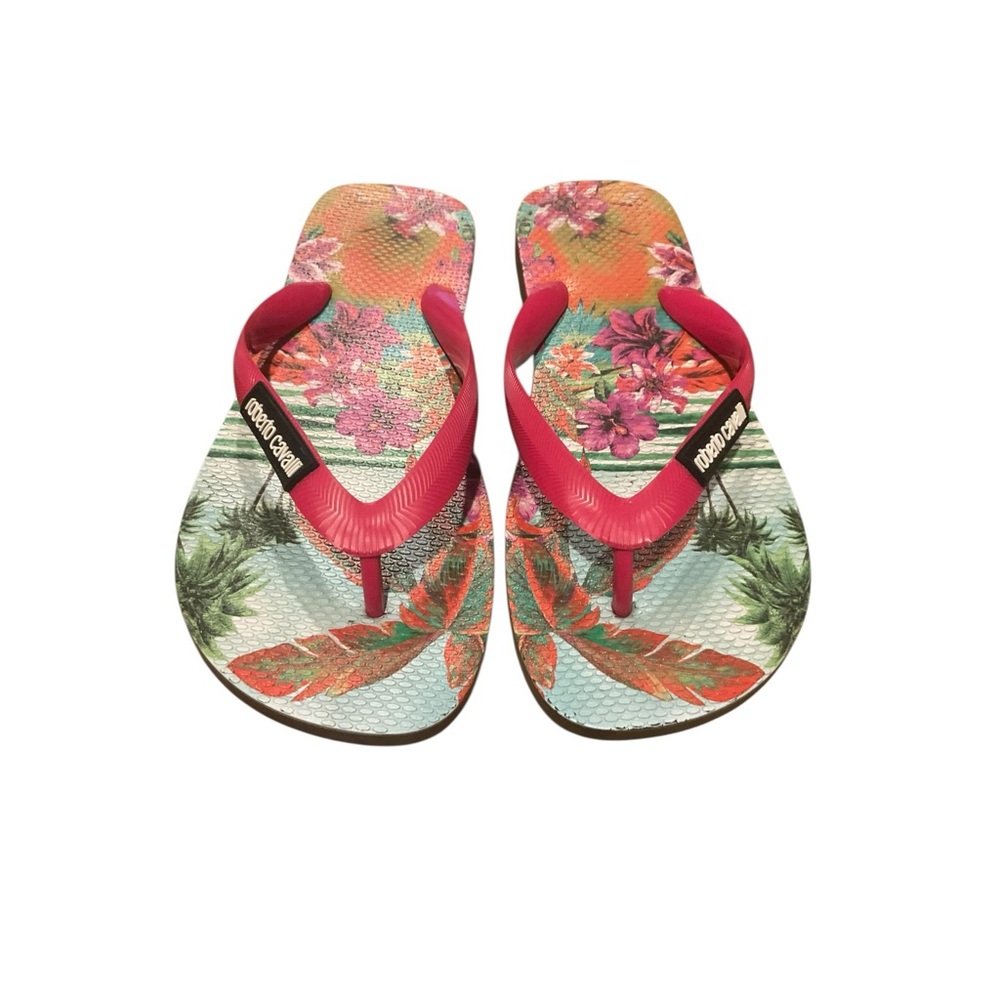 Roberto Cavalli Women’s Hawaii Flip Flops Size 39